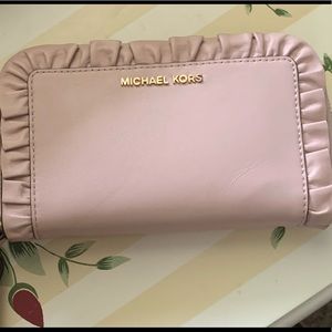 Michael Kors Leather Wallet/Wristlet